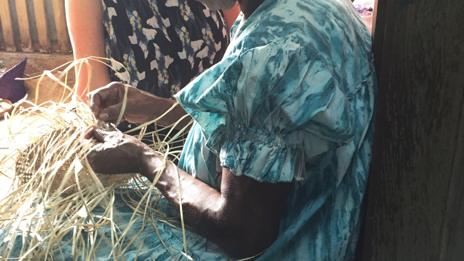 Rosie Weaving in Vanuatu